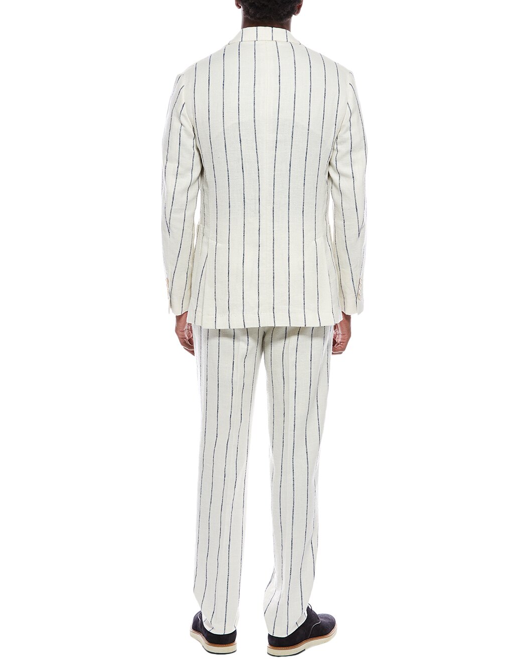 Brunello Cucinelli Bicolor Linen Blazer