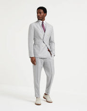 Brunello Cucinelli Pearl Wool Two-Piece Suit