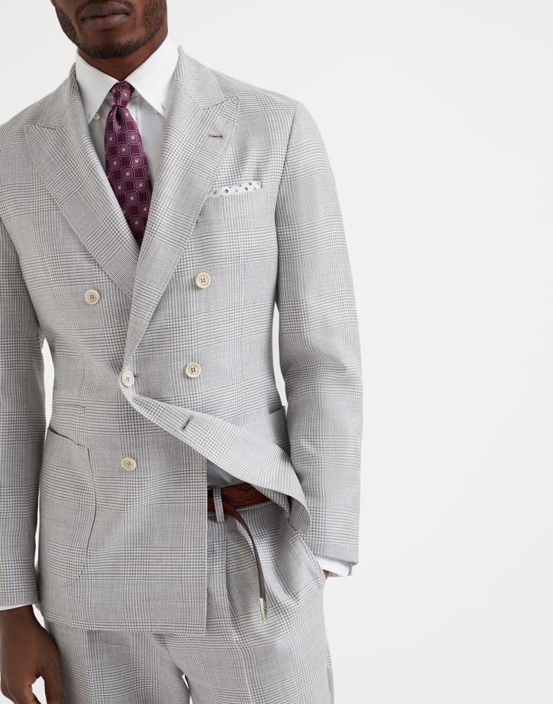 Brunello Cucinelli Pearl Wool Two-Piece Suit