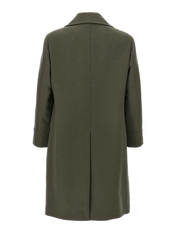 Brunello Cucinelli Army Wool Coat