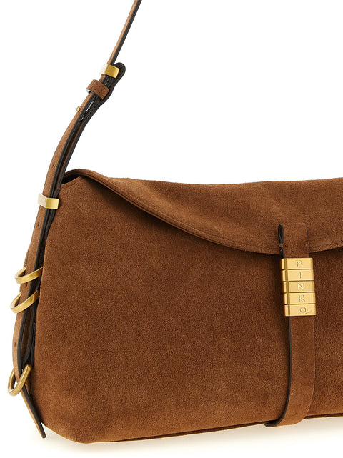 Pinko Saddle Horizontal Shoulder Bag