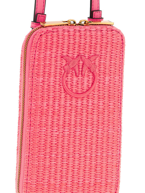 Pinko Raffia Smartphone Holder