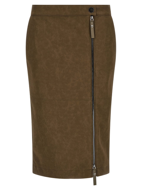 Pinko Skirt With Side Zip