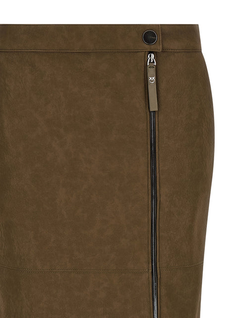 Pinko Skirt With Side Zip