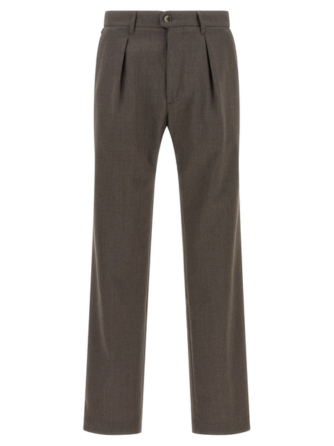 Incotex Pants With Straps At The Waist