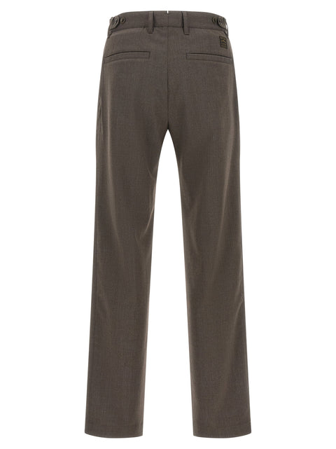 Incotex Pants With Straps At The Waist
