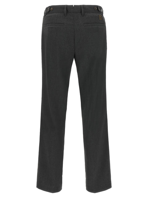 Incotex Pants With Straps At The Waist