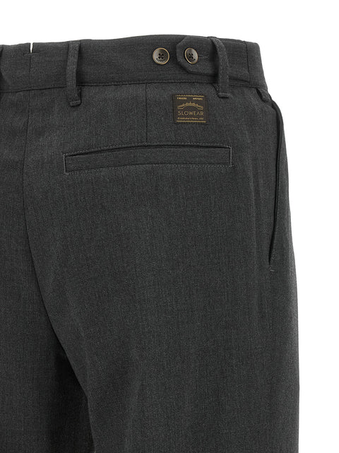 Incotex Pants With Straps At The Waist