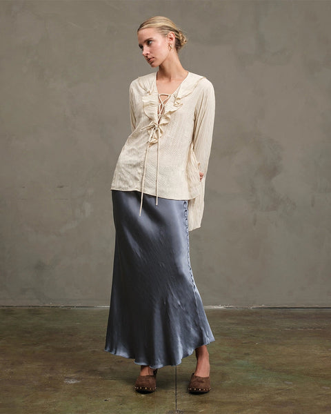 Satin Slip Skirt