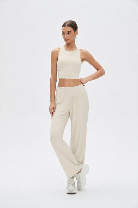 Beatrice Loose Fit Wide Leg High Waist Yoga Pant