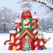 10ft Christmas Inflatables Christmas Decor Outdoor Decorations Candy Castle