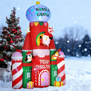 10ft Christmas Inflatables Christmas Decor Outdoor Decorations Candy Castle
