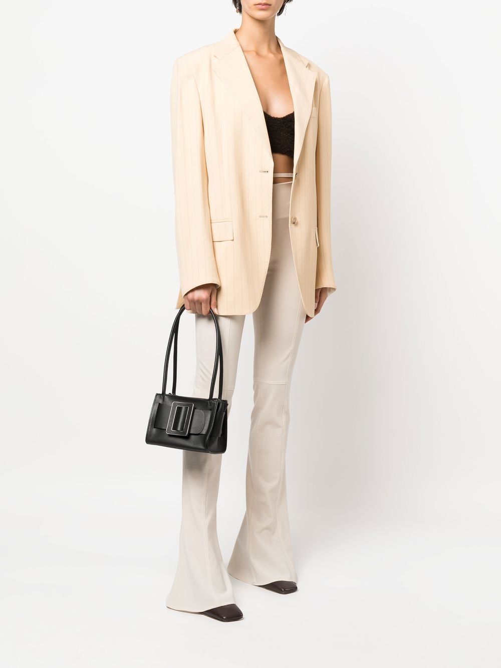 Boyy Bobby 18 Leather Shoulder Bag-Handbag-Boyy-UNI-Urbanheer