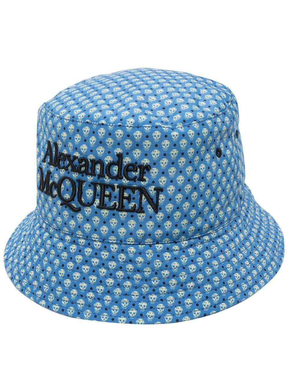 Alexander McQueen Hats Blue-Scarves Hats & Gloves-Alexander Mcqueen-M-Urbanheer