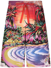 Dolce & Gabbana graphic-print bermuda shorts-Short trousers-Dolce & Gabbana-48-Urbanheer