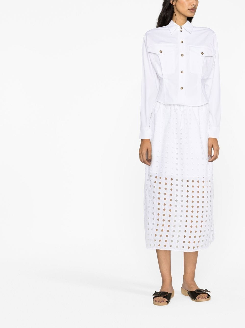 See By Chloé Skirts White-Skirts-See By Chloé-40-Urbanheer