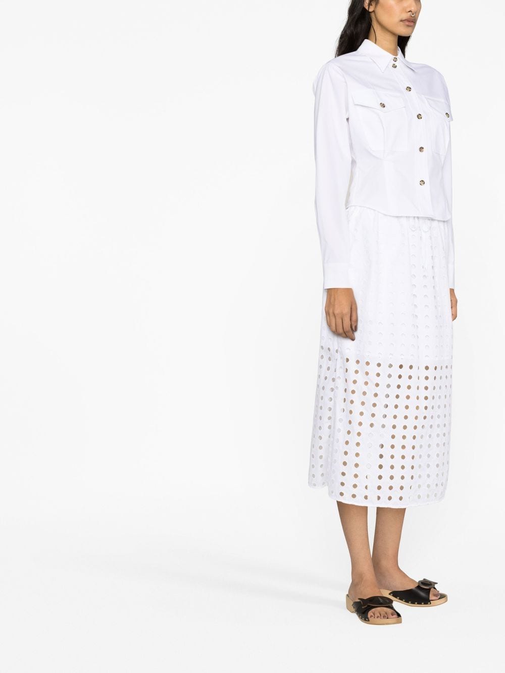 See By Chloé Skirts White-Skirts-See By Chloé-40-Urbanheer