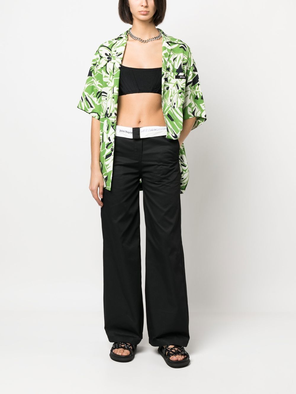 Palm Angels Trousers Black-Trousers-Palm Angels-S-Urbanheer