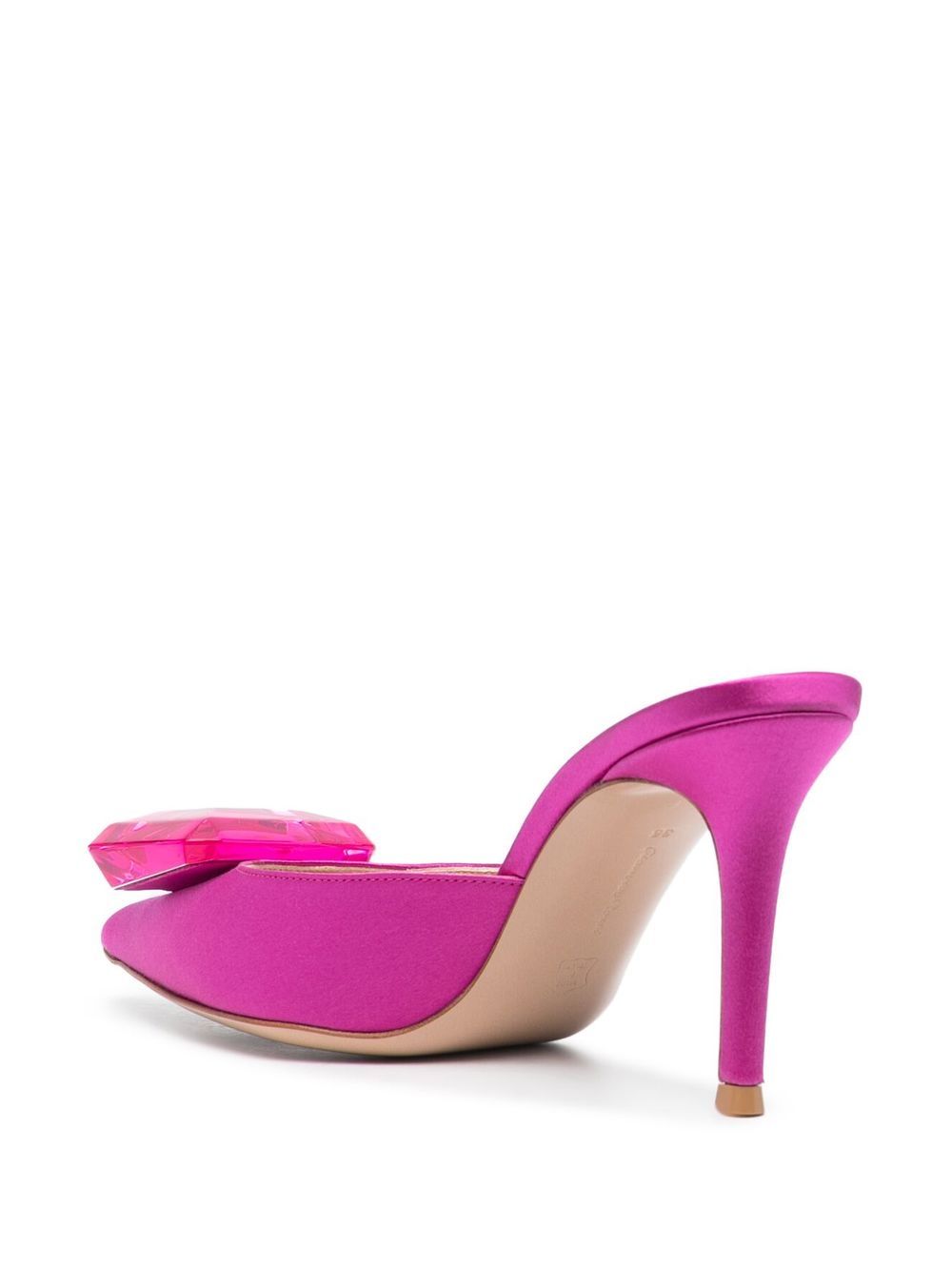 Gianvito Rossi With Heel Fuchsia-Medium Heel-Gianvito Rossi-36.5-Urbanheer