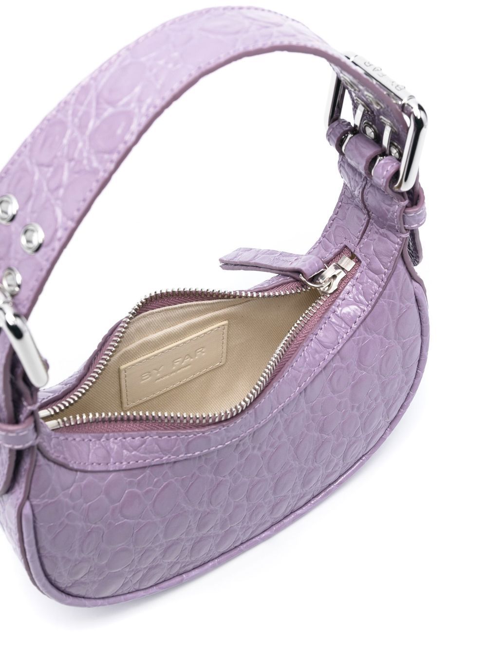 By Far Pre By Far mini Soho crocodile-effect shoulder bag-Shoulder-By Far Pre-UNI-Urbanheer