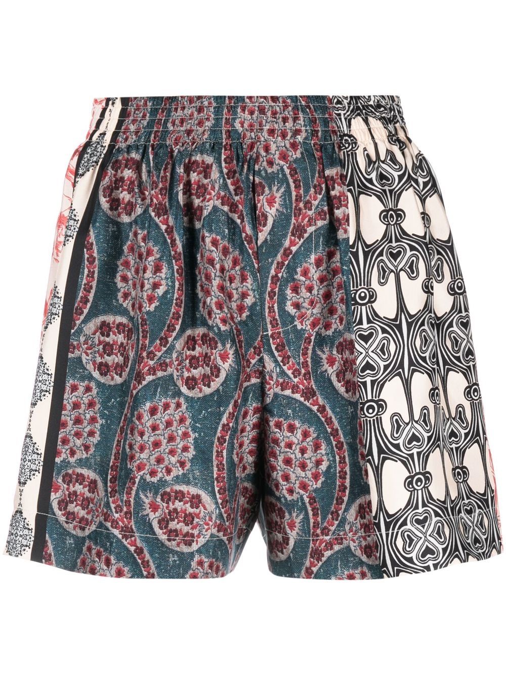 Erika Cavallini Semi-Couture Shorts MultiColour-Short trousers-Erika Cavallini Semi-Couture-38-Urbanheer