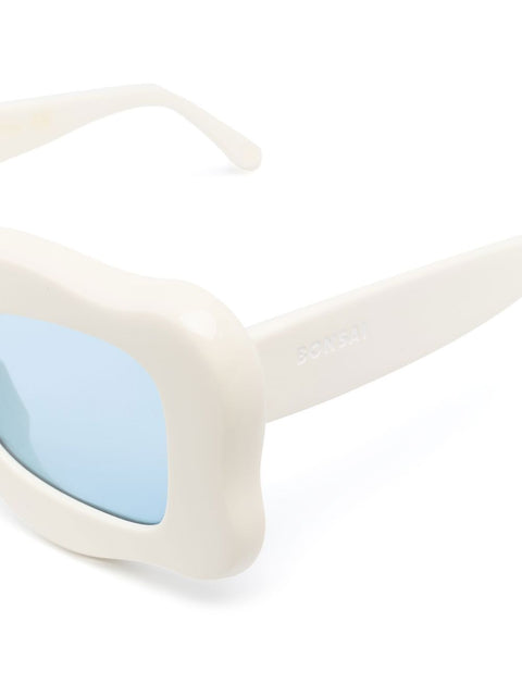 Bonsai oversized curved-frame sunglasses