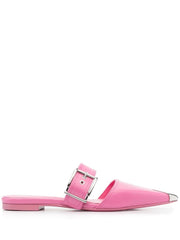 Alexander McQueen flat mules-Sandals-Alexander Mcqueen-36-Urbanheer