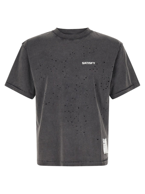 Satisfy T-shirt With Openwork Details