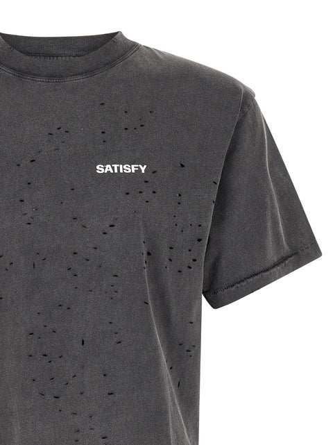 Satisfy T-shirt With Openwork Details