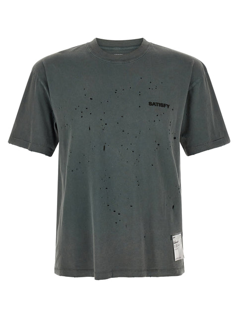 Satisfy T-shirt With Openwork Details
