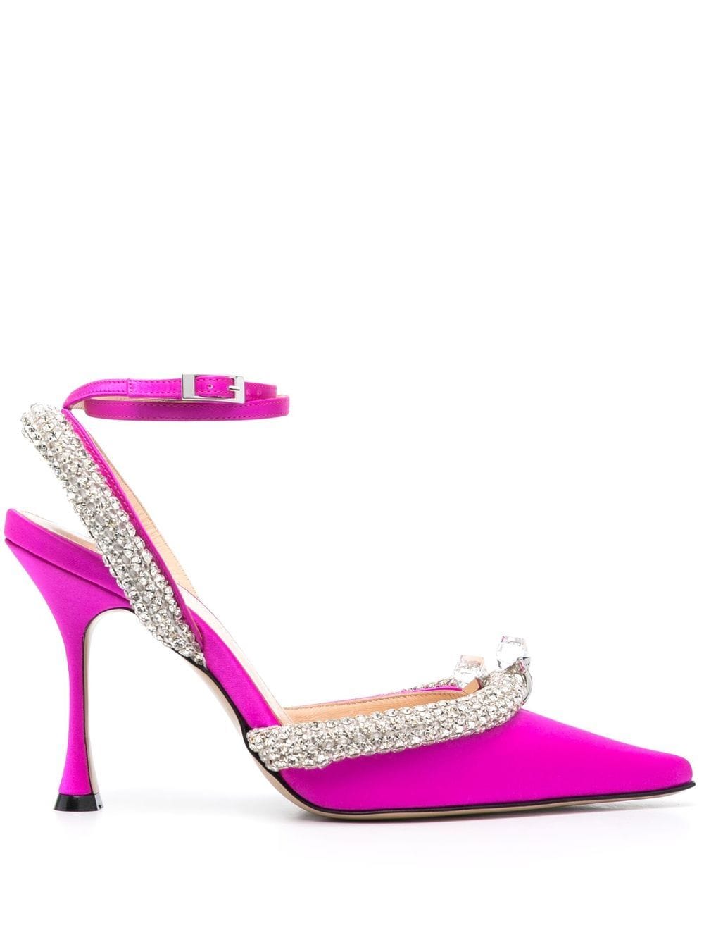 MACH & MACH With Heel Fuchsia-Medium Heel-Mach & Mach-38.5-Urbanheer