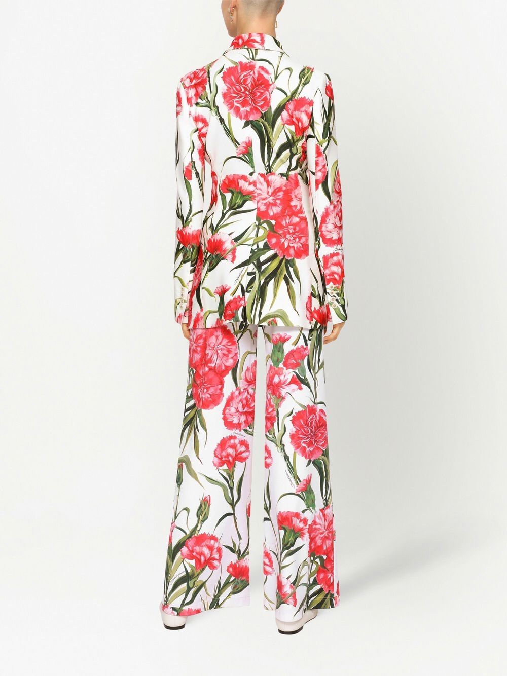 Dolce & Gabbana floral print double-breasted blazer-Jackets-Dolce & Gabbana-42-Urbanheer