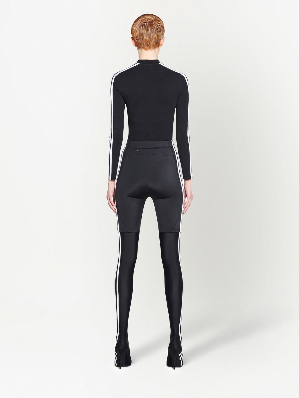 Adidas X Balenciaga Shorts Black-Women's Fashion - Women's Clothing - Bottoms - Shorts-Adidas X Balenciaga-34-Urbanheer