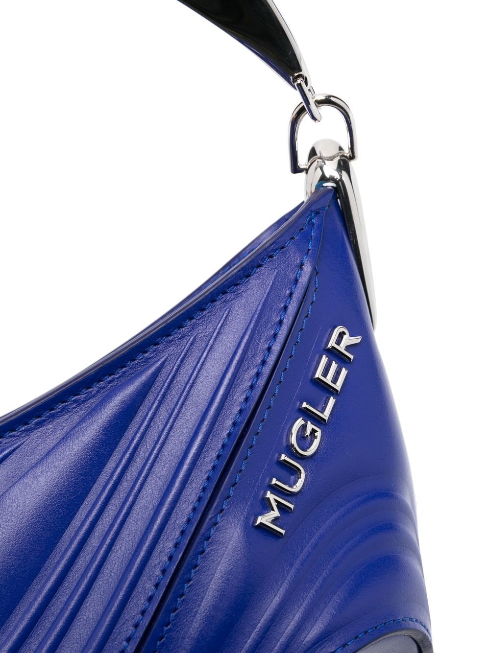Mugler small Spiral Curve 01 embossed tote bag-Shoulder-Mugler-UNI-Urbanheer