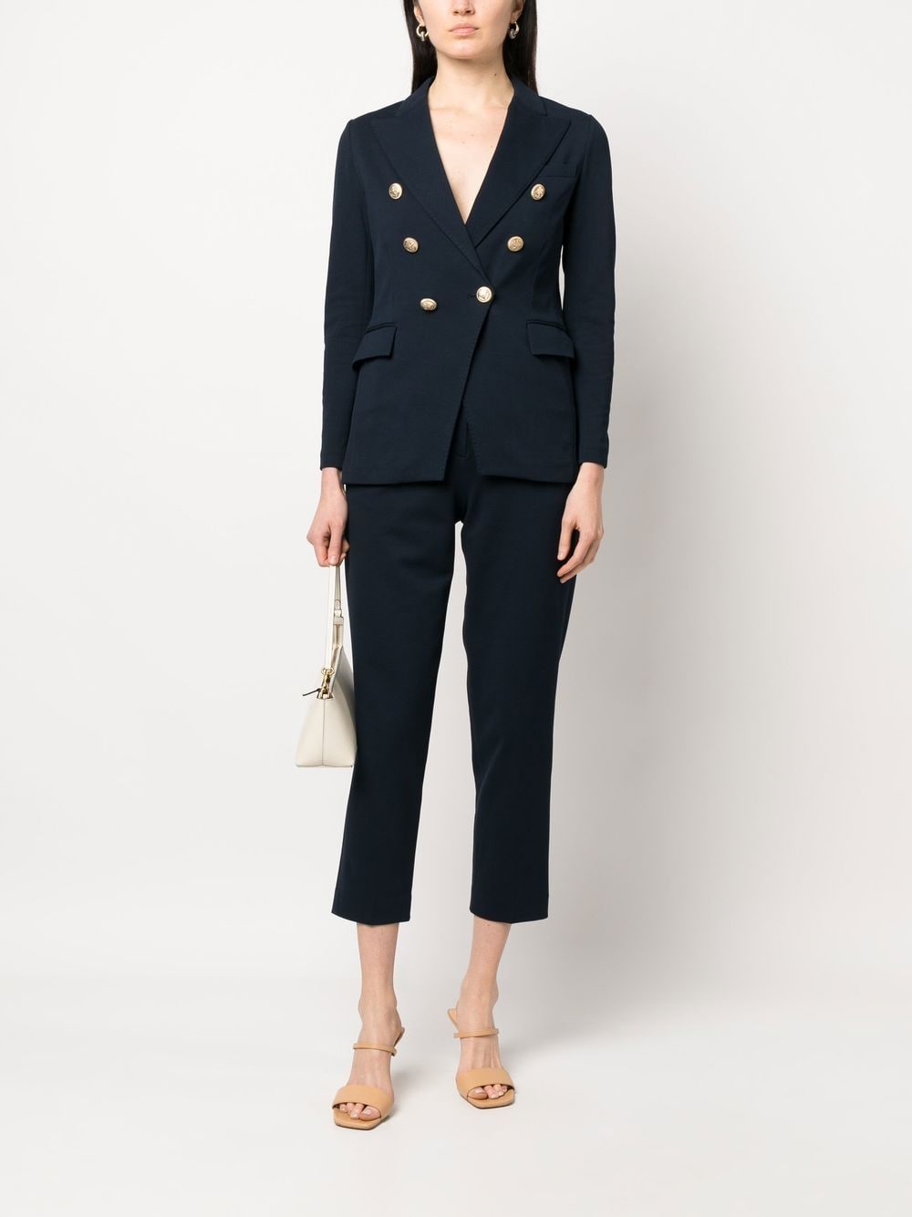 Circolo 1901 Trousers Blue-Trousers-Circolo 1901-46-Urbanheer