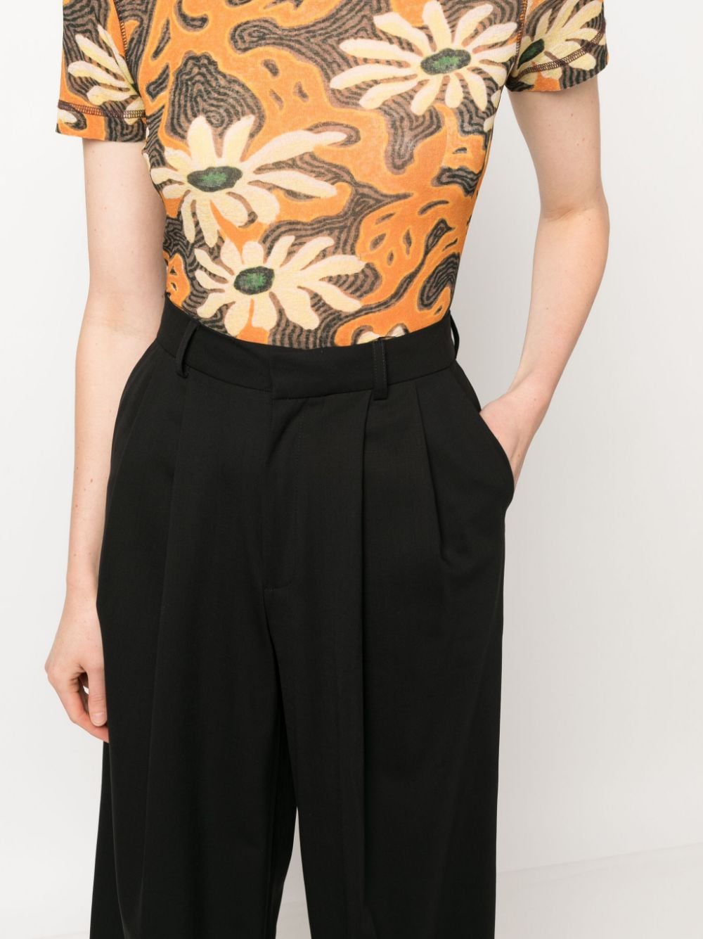 AZ FACTORY WITH LUTZ HUELLE Trousers Black-Trousers-Az Factory With Lutz Huelle-36-Urbanheer