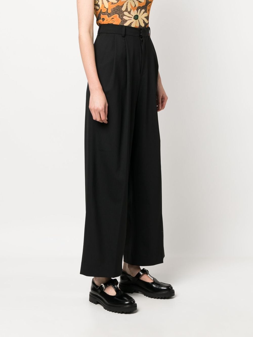 AZ FACTORY WITH LUTZ HUELLE Trousers Black-Trousers-Az Factory With Lutz Huelle-36-Urbanheer
