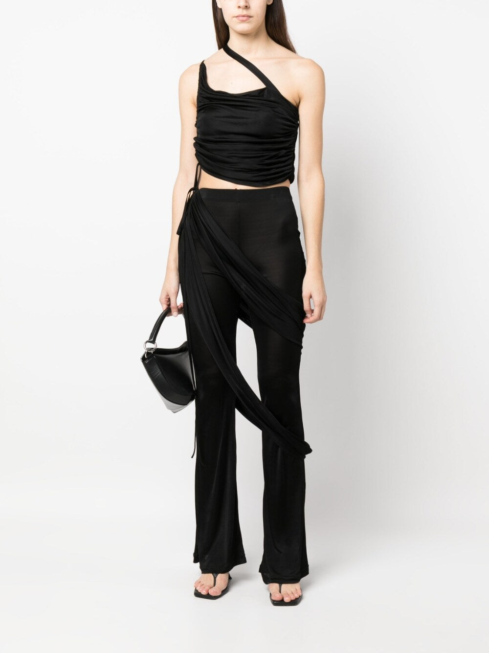 Andrea Adamo Top Black-Topwear-Andrea Adamo-M-Urbanheer