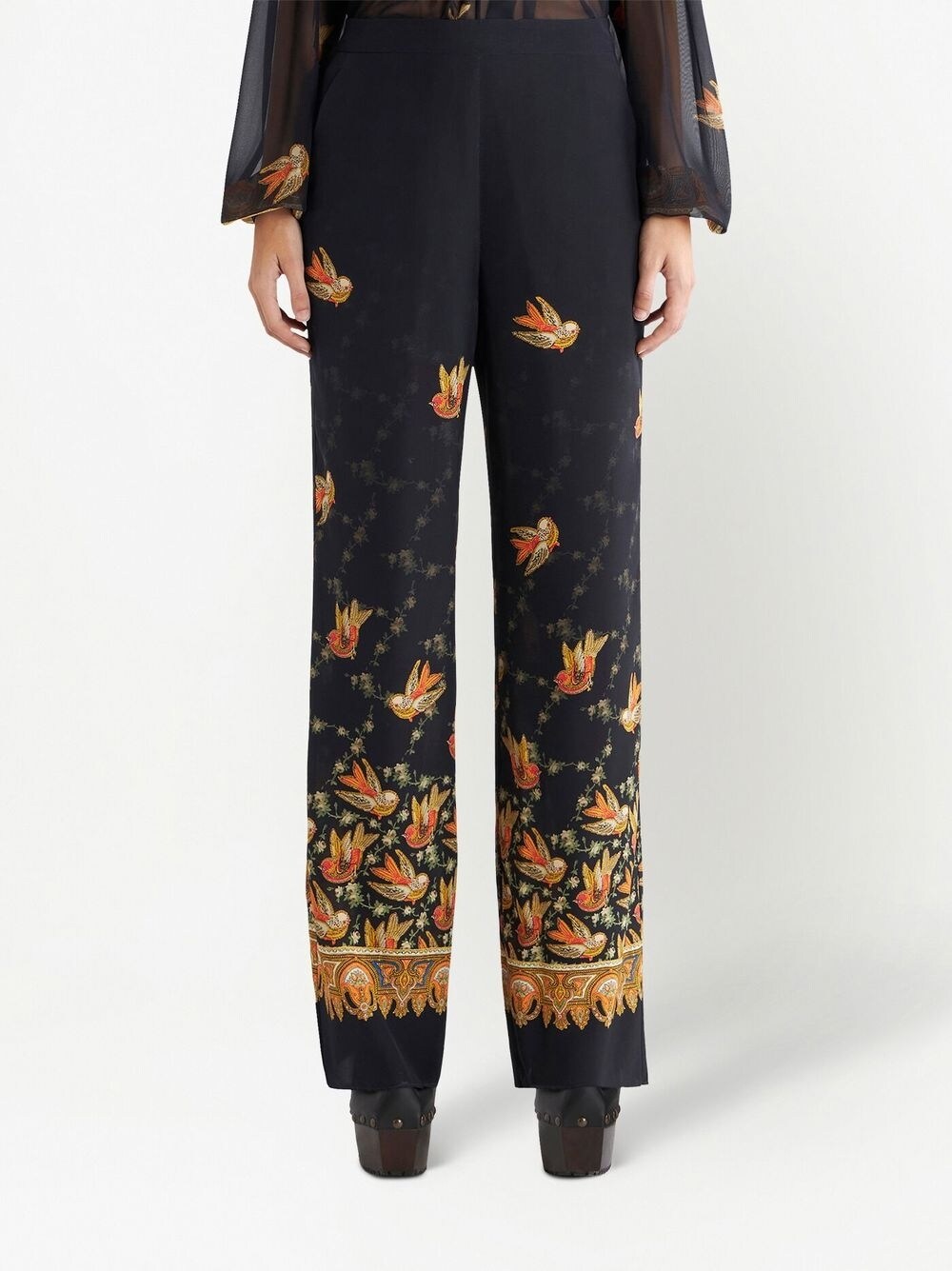 Etro Trousers Black-Trousers-Etro-38-Urbanheer