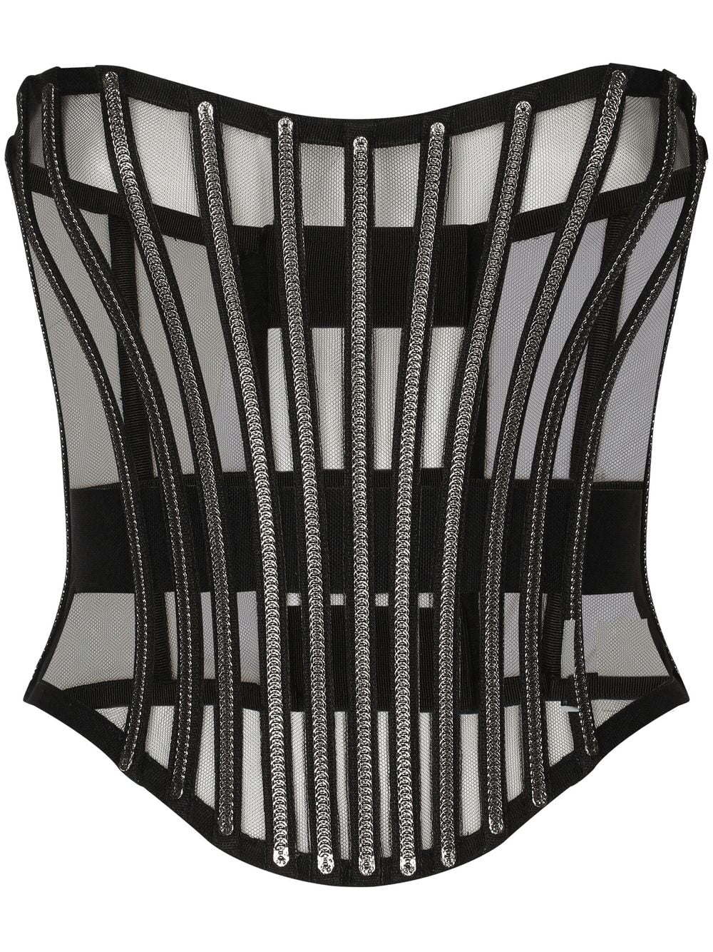 Dolce & Gabbana Tulle corset belt with boning-Belts-Dolce & Gabbana-42-Urbanheer
