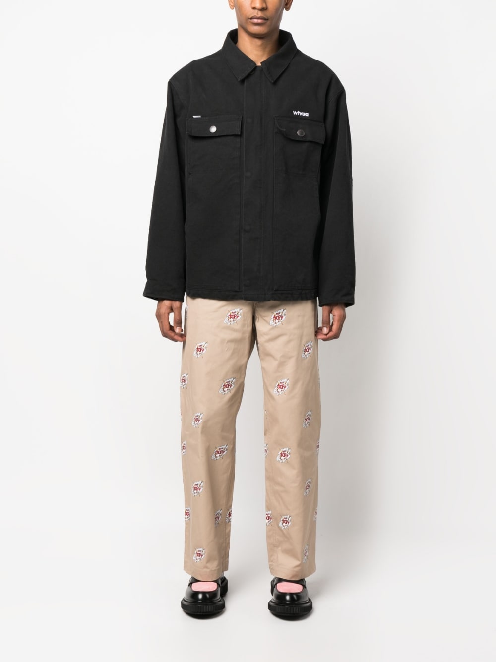 Junya Watanabe Trousers Beige-Trousers-Junya Watanabe-M-Urbanheer