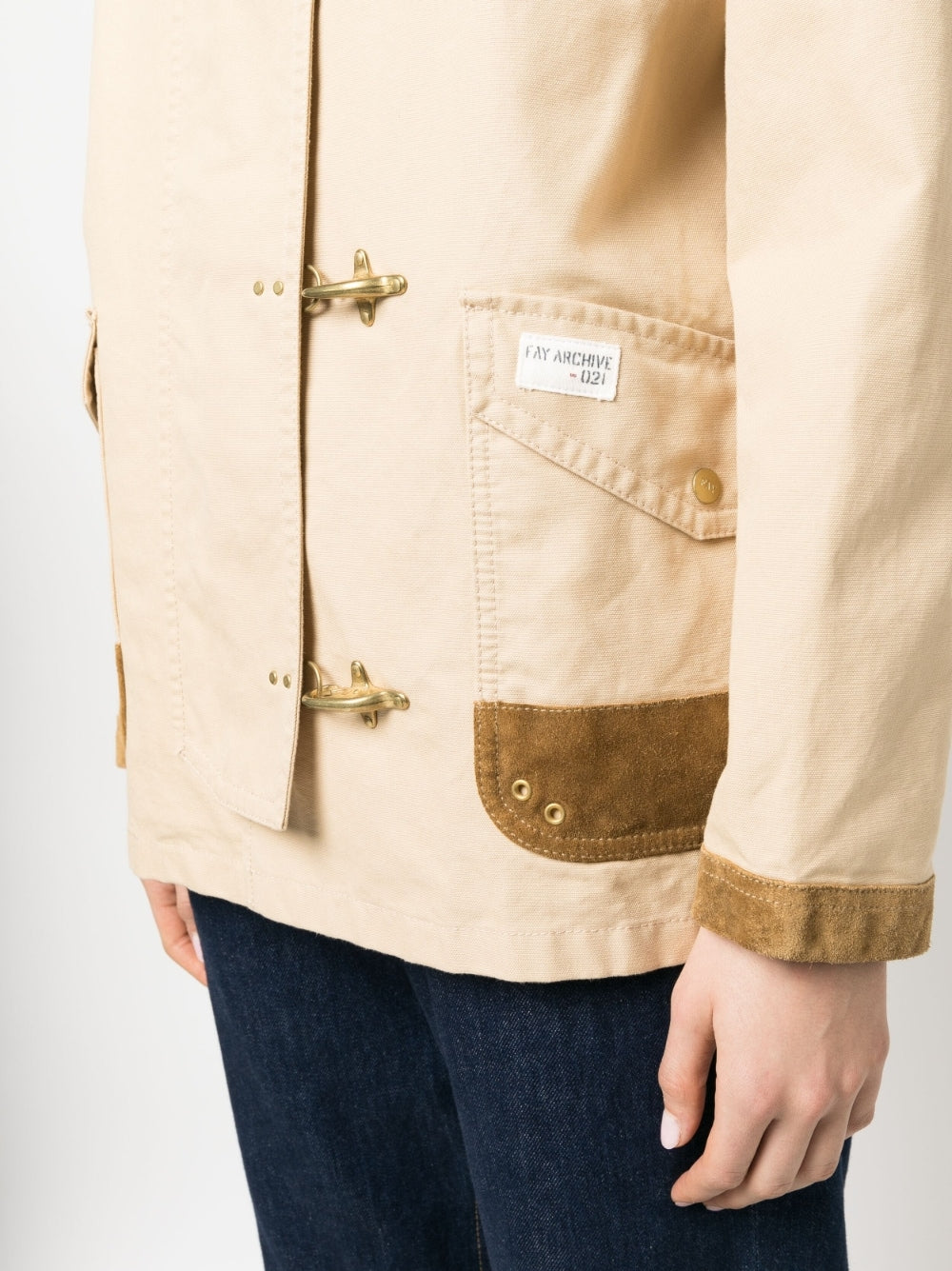 Fay Coats Beige-Jackets-Fay-L-Urbanheer