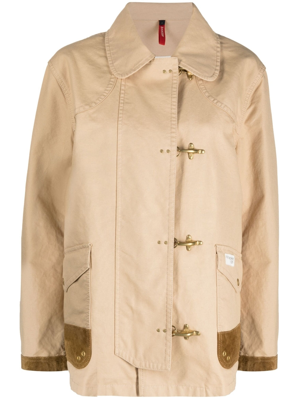 Fay Coats Beige-Jackets-Fay-L-Urbanheer