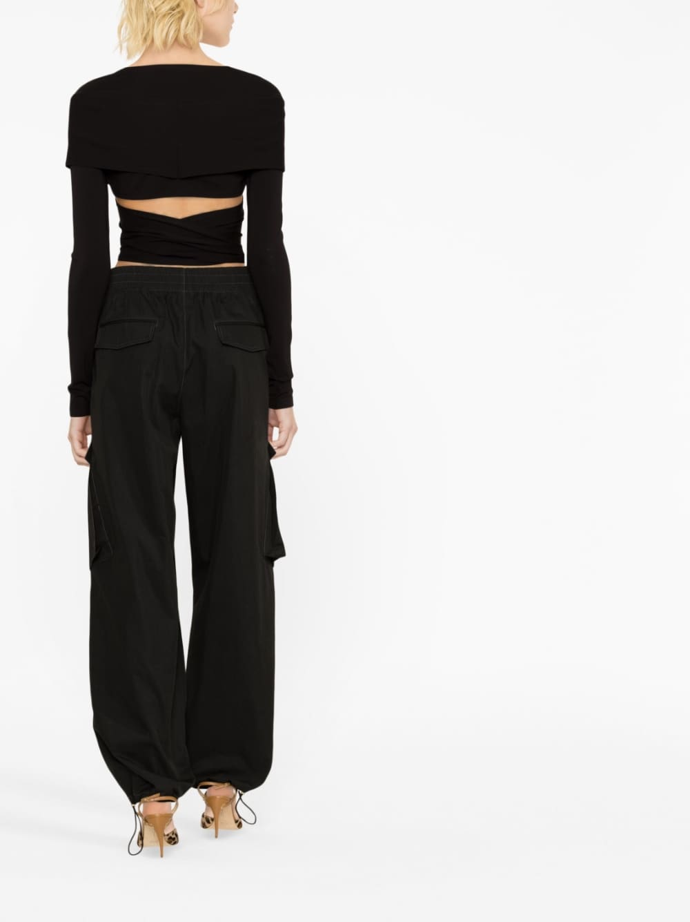 Dolce & Gabbana cut-out Wrap Top-Topwear-Dolce & Gabbana-42-Urbanheer