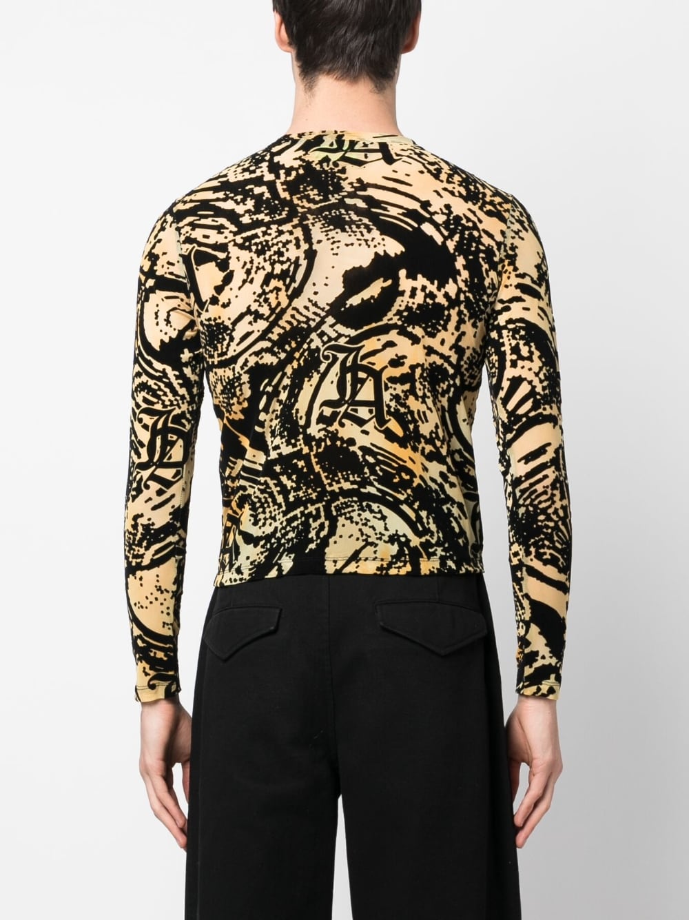 ARIES CAPSULE Top Yellow-Topwear-Aries Capsule-S-Urbanheer