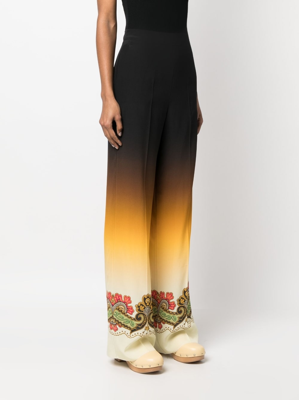 Etro Trousers Black-Trousers-Etro-40-Urbanheer