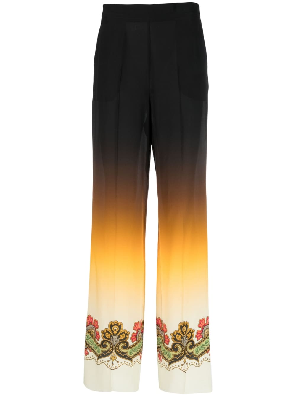 Etro Trousers Black-Trousers-Etro-40-Urbanheer