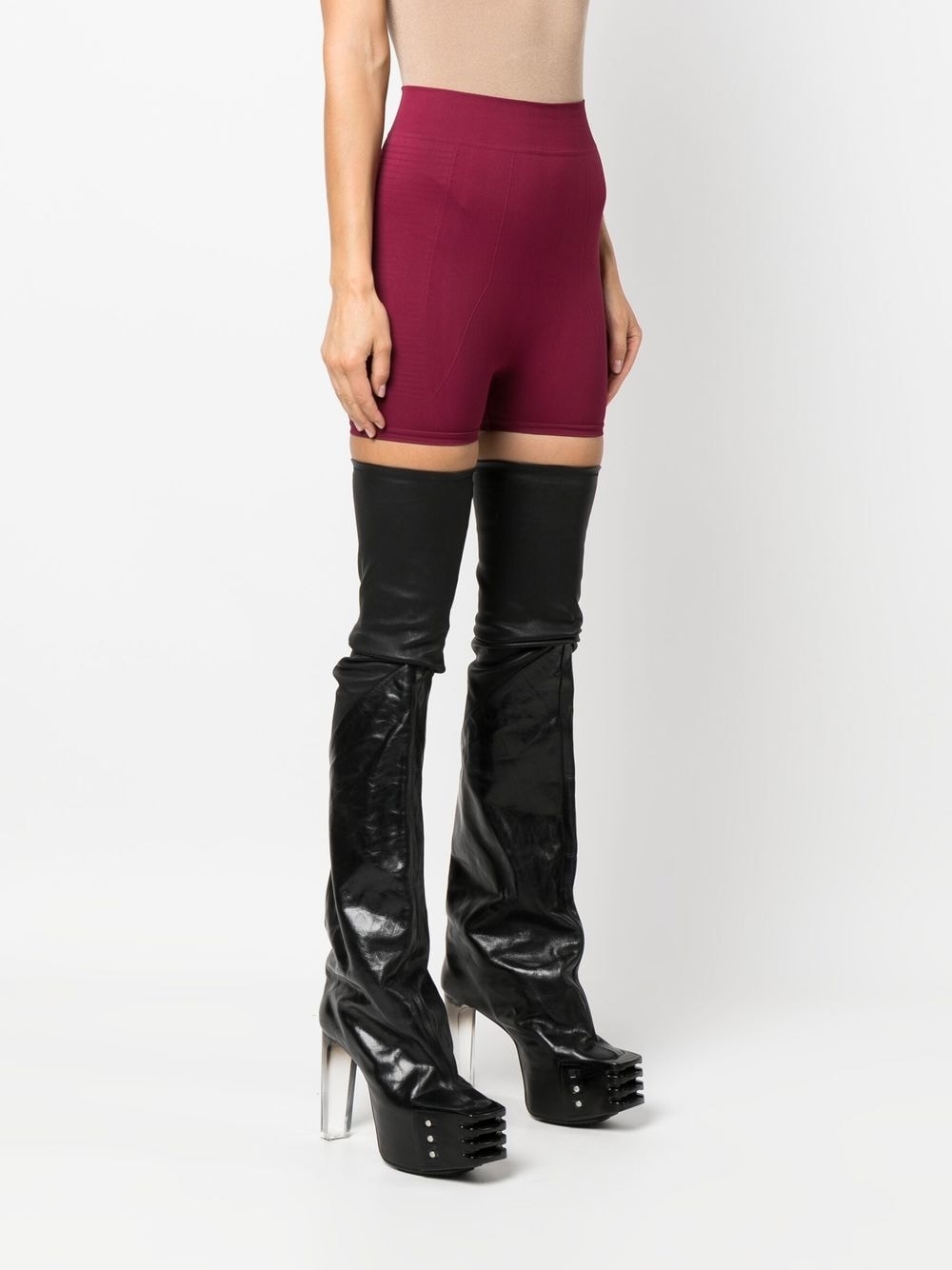 Rick Owens Shorts Fuchsia-Short trousers-Rick Owens-L-Urbanheer