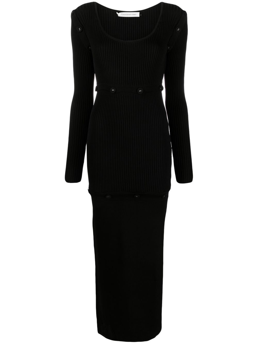 CHRISTOPHER ESBER Dresses Black-Dresses-Christopher Esber-XS-Urbanheer