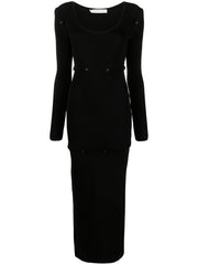 CHRISTOPHER ESBER Dresses Black-Dresses-Christopher Esber-XS-Urbanheer
